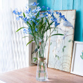 Flower Glass Vase Decorative vase Centerpiece For Home or Wedding.